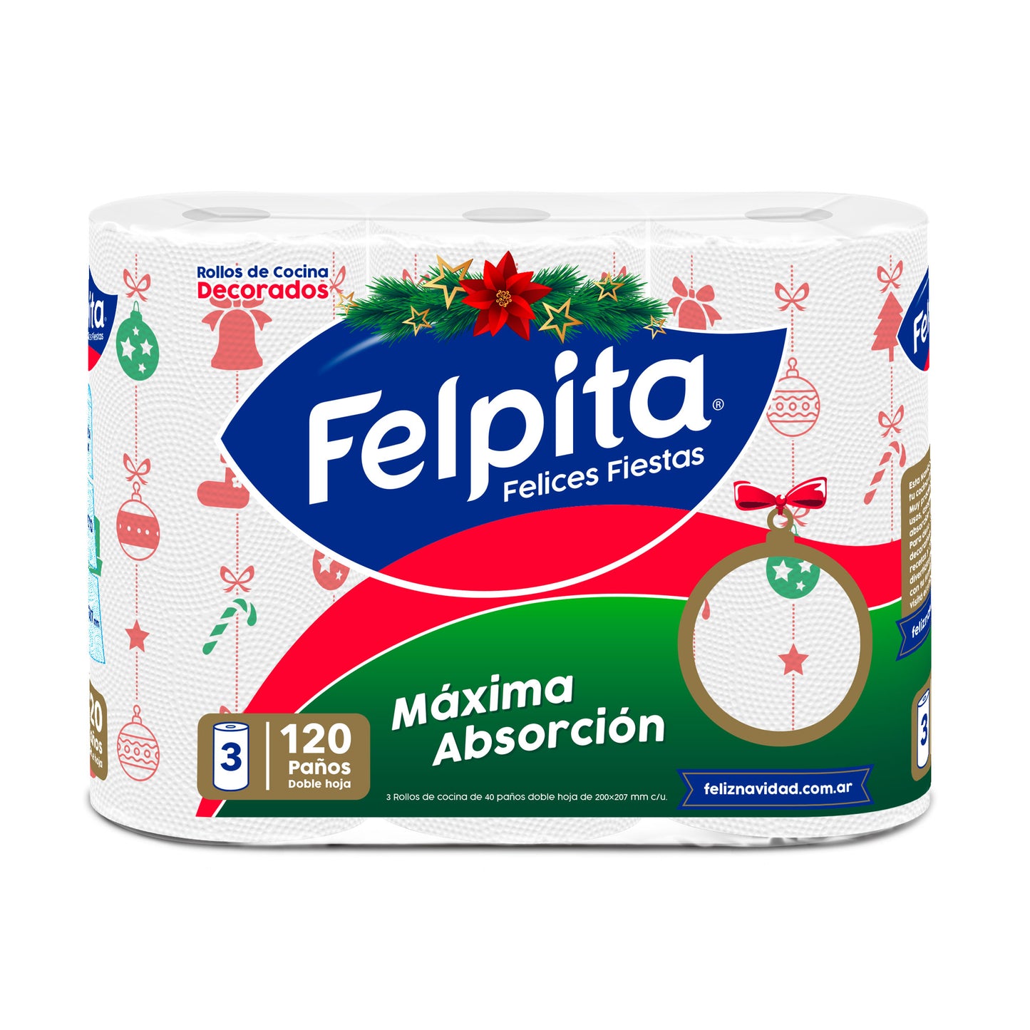 Rollo de Cocina Navidad
