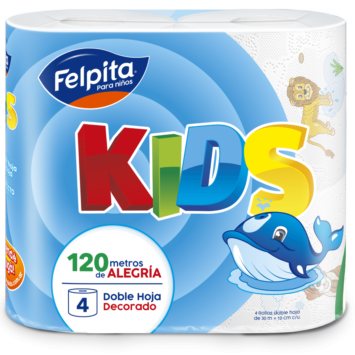 Papel Higiénico Kids