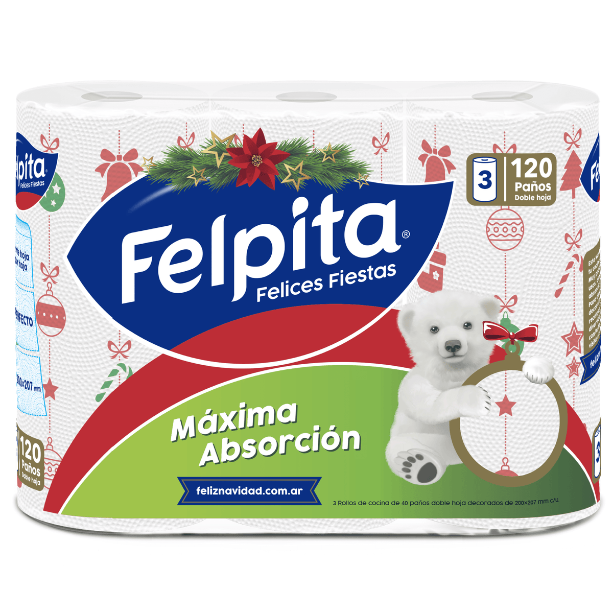 Rollo de Cocina Navidad